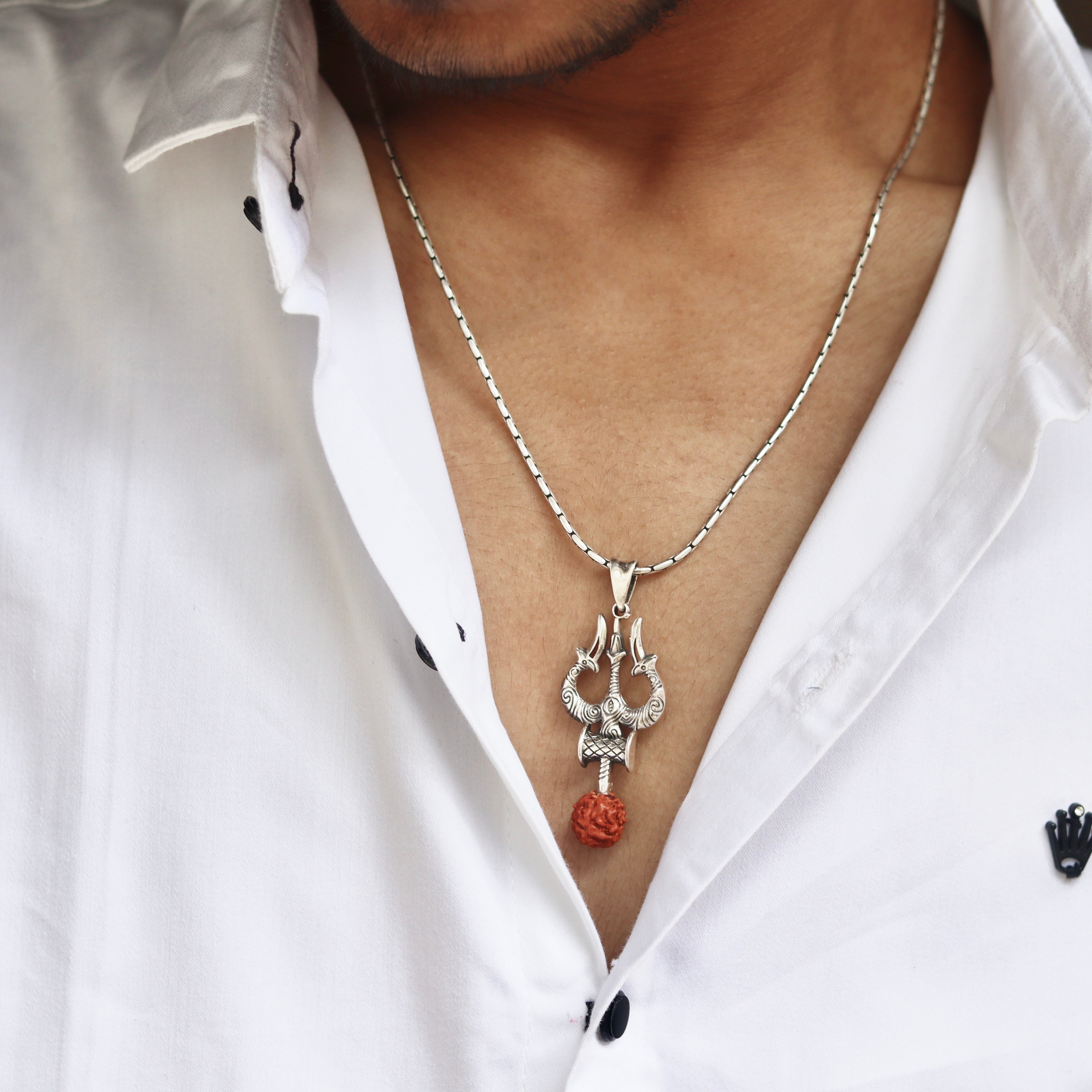 Shop Premium Men's Silver Pendants Online V One Jewellery – V