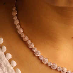 Gilded Grace Women's Pure Silver Necklace