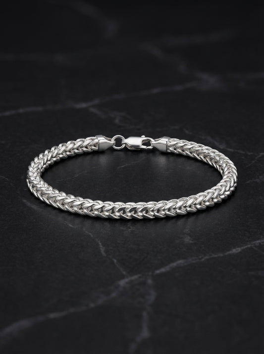Shourya men’s silver bracelet
