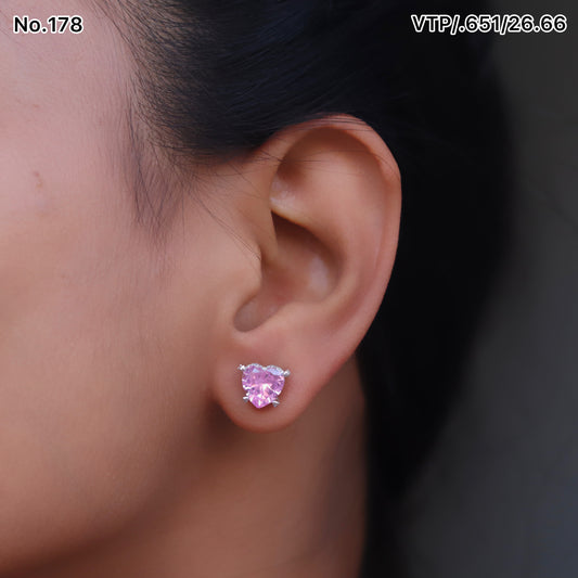 Silver Earrings for Women by V One Jewellery