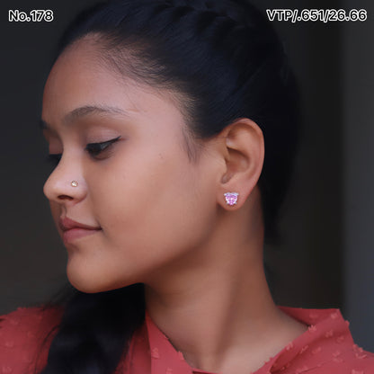 Silver Earrings for Women by V One Jewellery