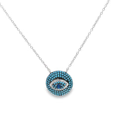 Silver Chain Pendant - V One Jewellery