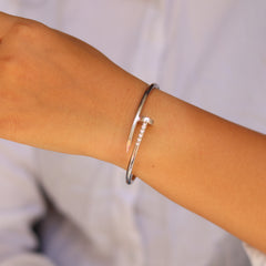 Silver Kada for Women - V One Jewellery
