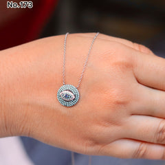 Silver Chain Pendant - V One Jewellery