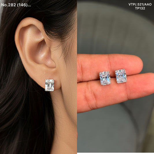Siya Nova silver Stud