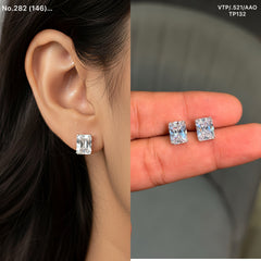 Siya Nova silver Stud