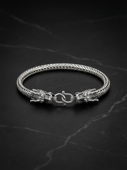 Brutal silver men’s bracelet