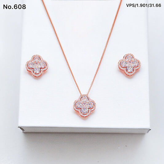 Silver Pendant Set - V One Jewellery