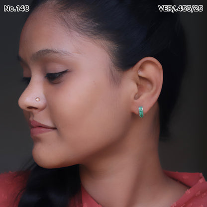 Silver Earrings for Women by V One Jewellery