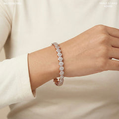 Celestia shine silver kada for women