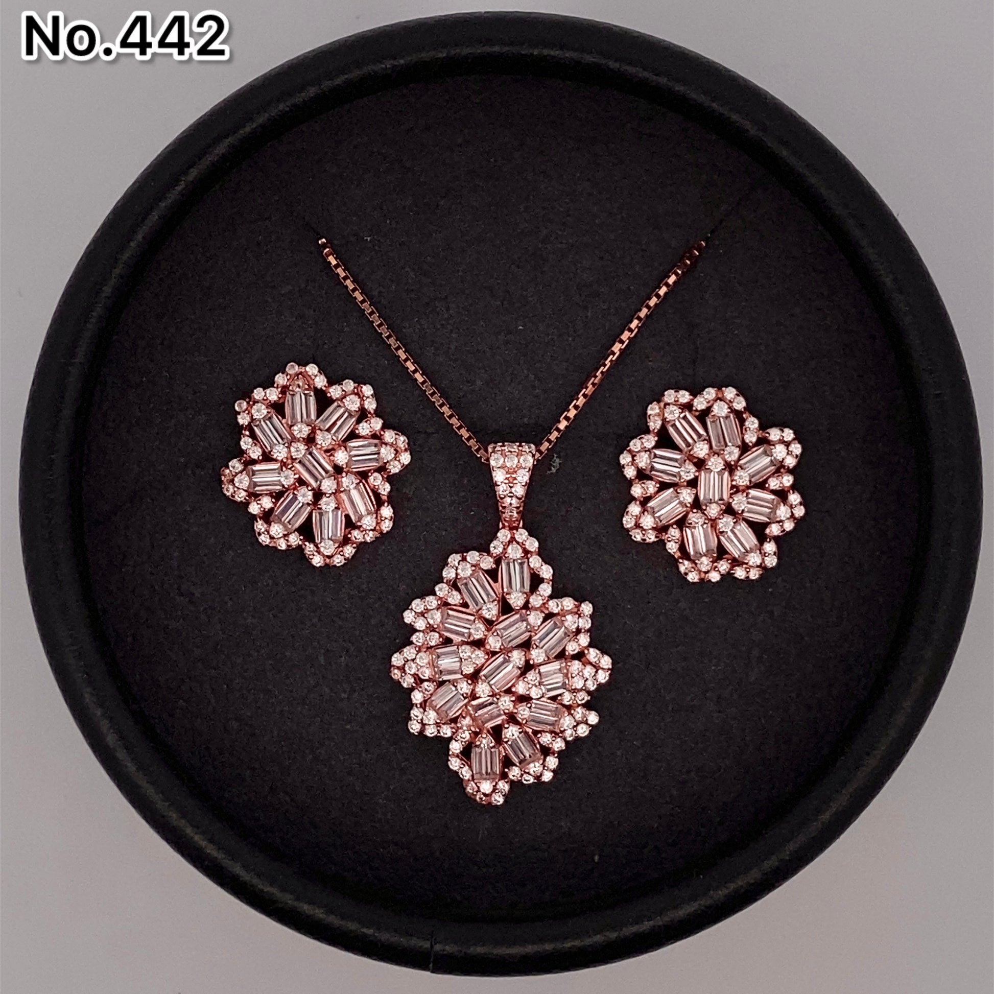 Silver Pendant Set - V One Jewellery