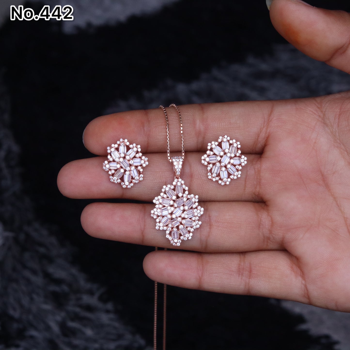 Silver Pendant Set - V One Jewellery