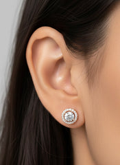 Lira gleam silver stud