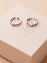 Liana silver toerings for women
