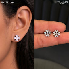 Yara sparkle silver stud