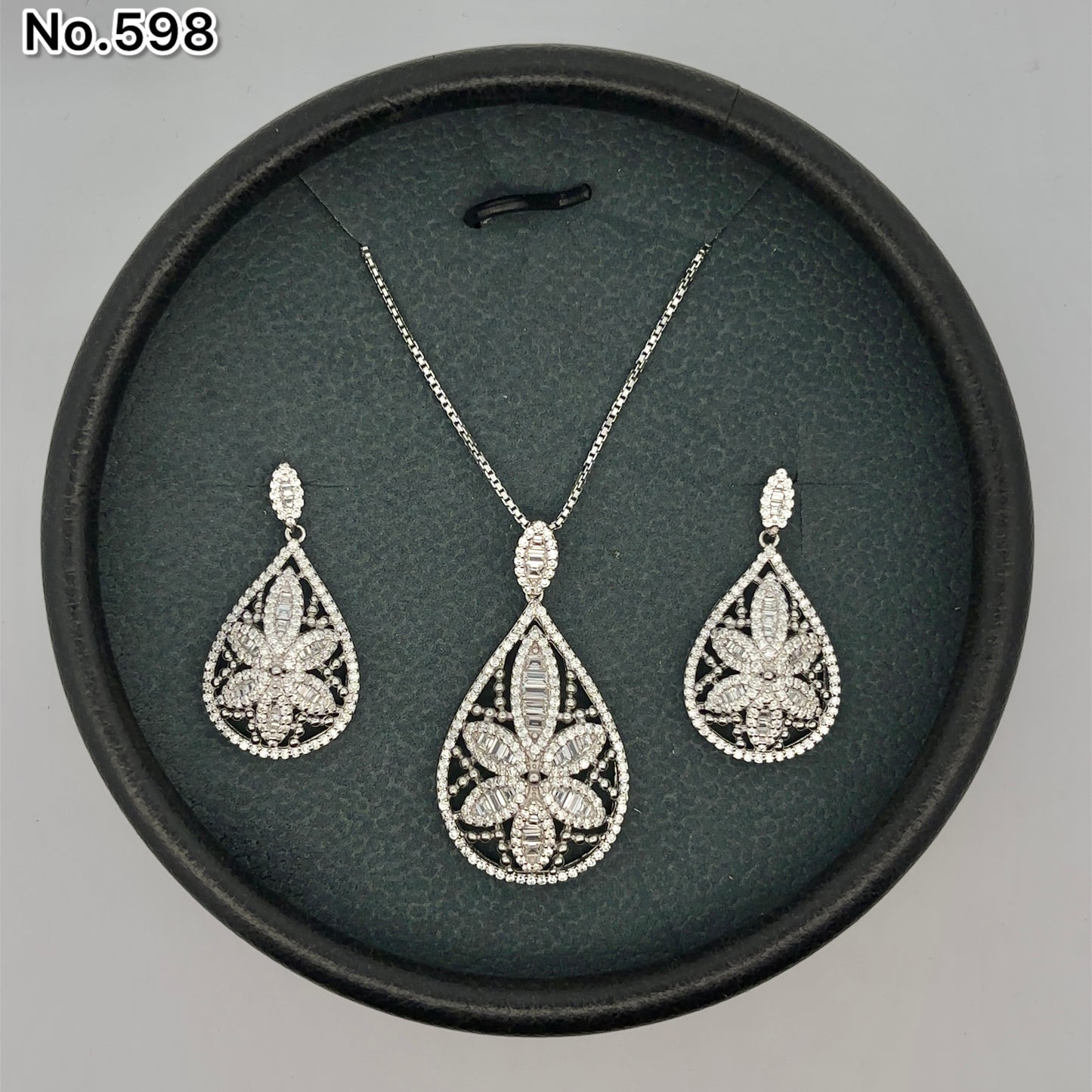 Silver Pendant Set - V One Jewellery