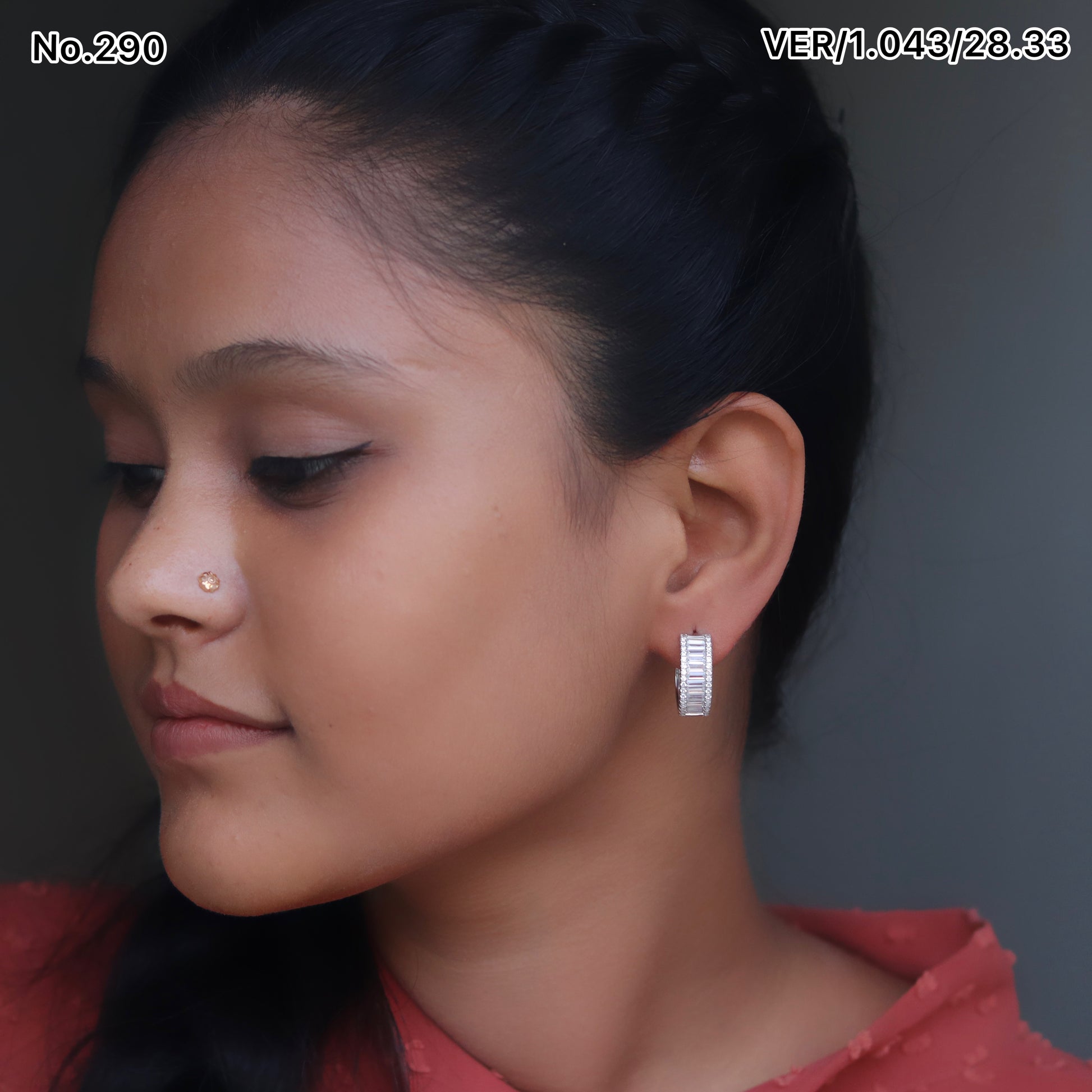 Silver Earrings for Women by V One Jewellery