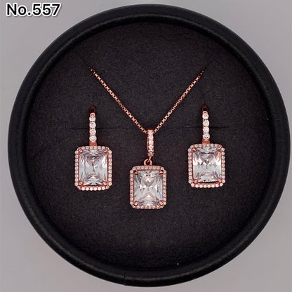 Silver Pendant Set - V One Jewellery