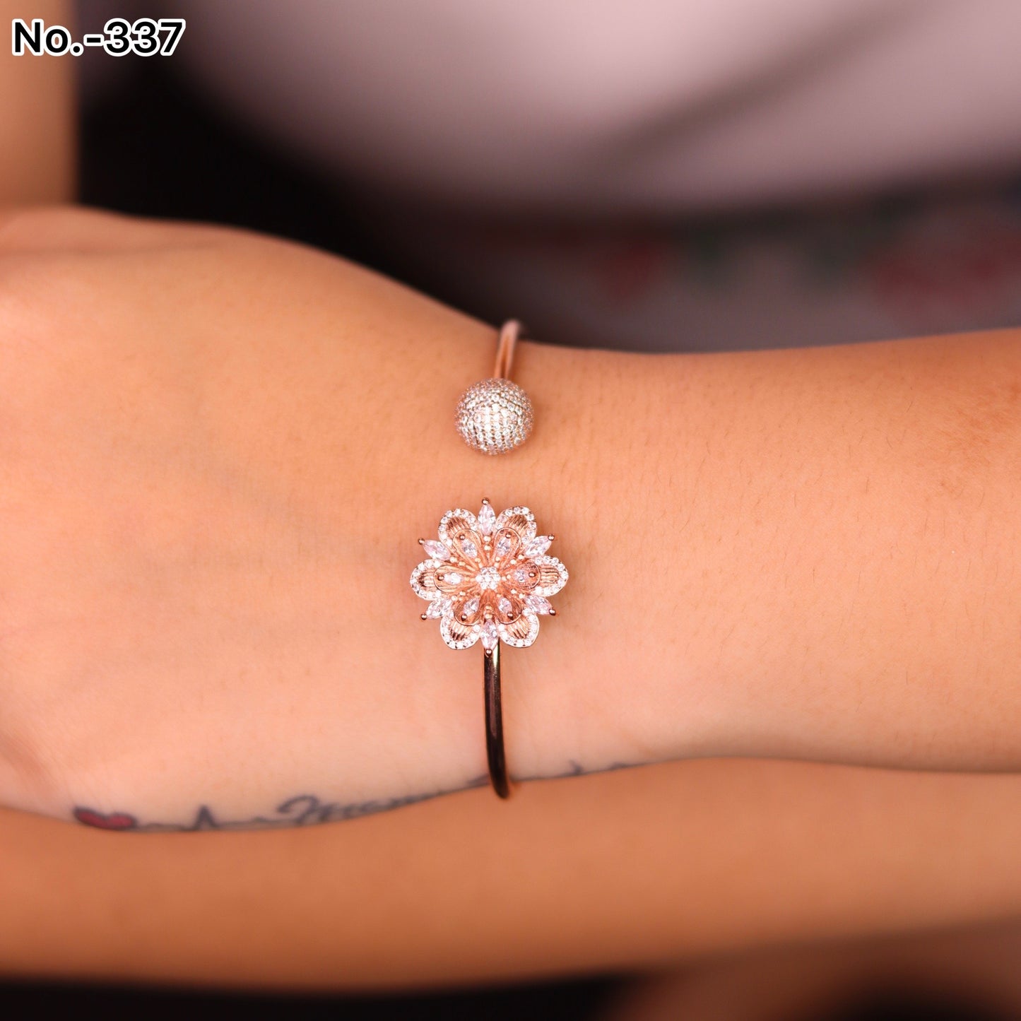 Silver Kada for Women - V One Jewellery