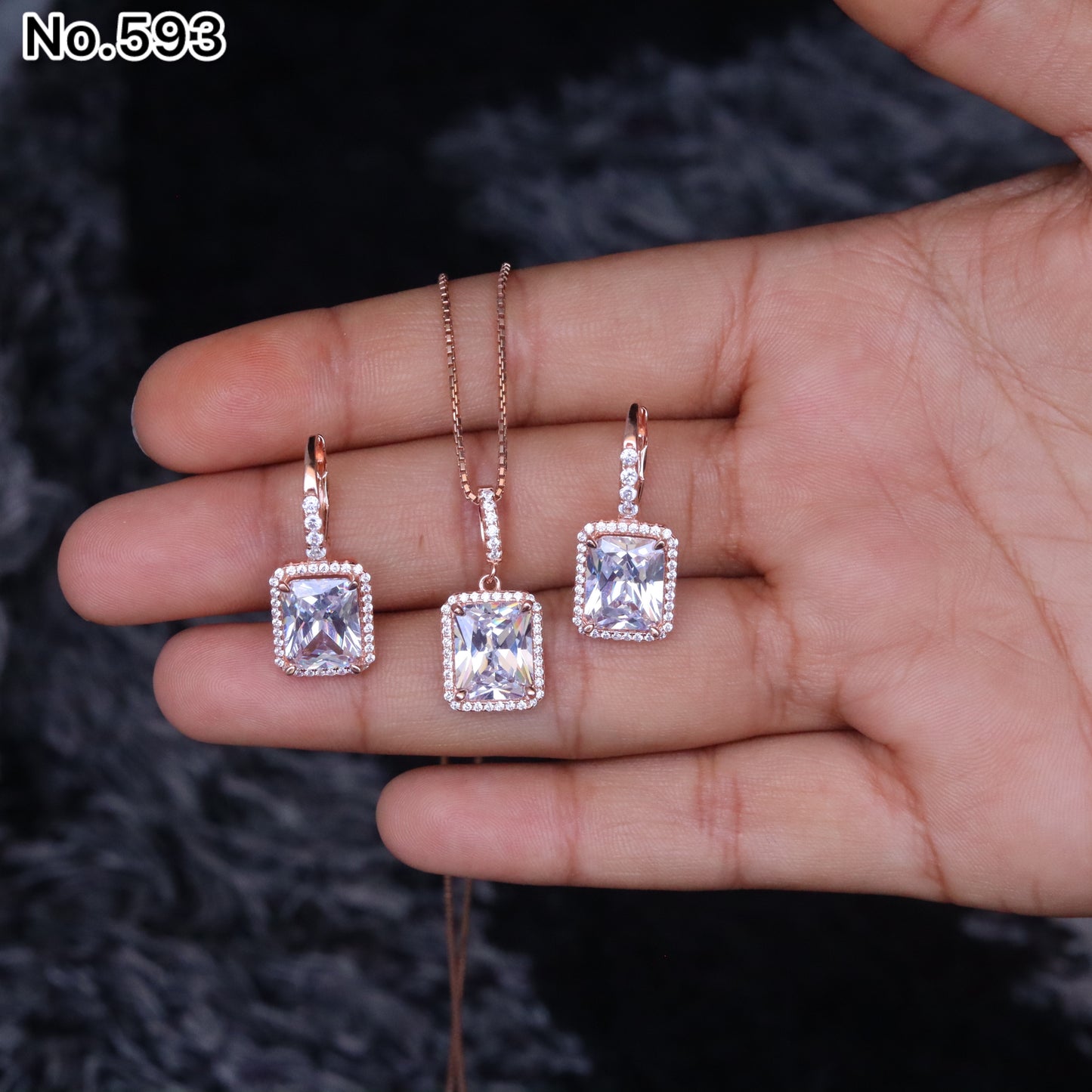 Silver Pendant Set - V One Jewellery