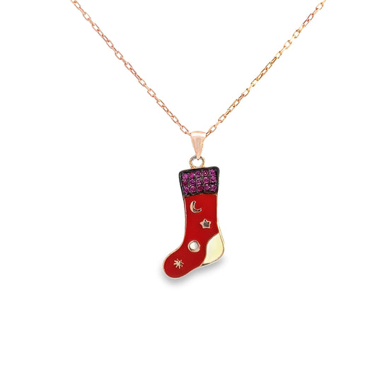 Silver Chain Pendant - V One Jewellery
