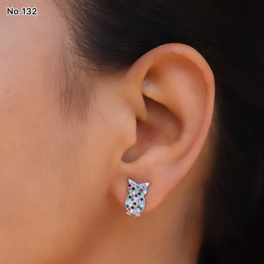 Silver Earrings for Women by V One Jewellery