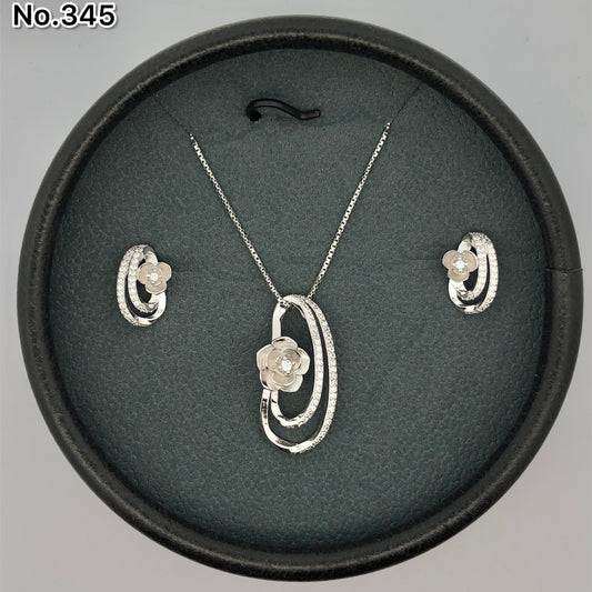 Silver Pendant Set - V One Jewellery