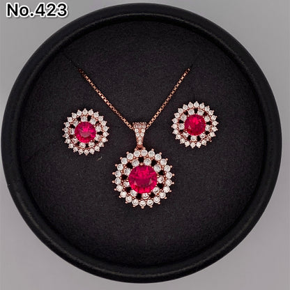 Silver Pendant Set - V One Jewellery