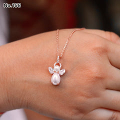 Silver Chain Pendant - V One Jewellery