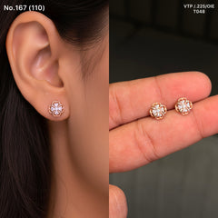 Shweta bloom silver stud