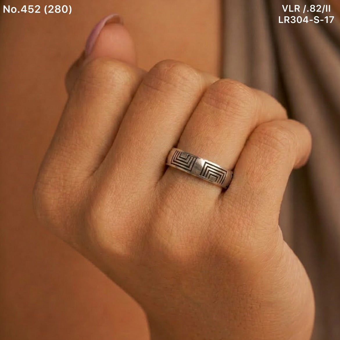 Celina silver ring for women