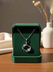 Vivid Harmony silver chain pendant