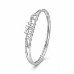 Twilight silver kada for women