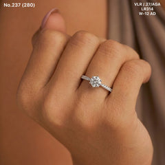 Mivana silver ring for women
