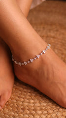Charmarc Silver Payal for Women