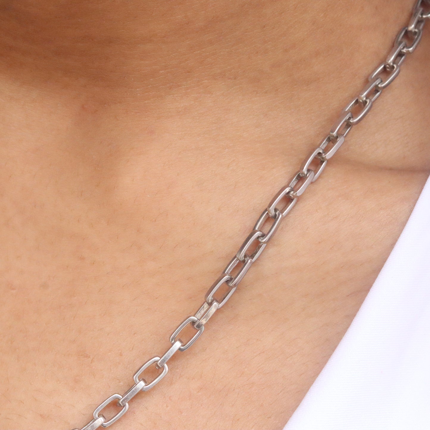 Stalwart Silver Men's Chain