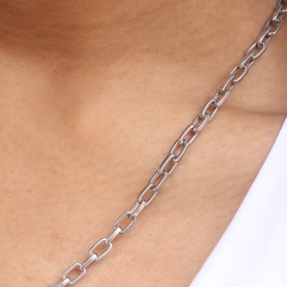 Stalwart Silver Men's Chain