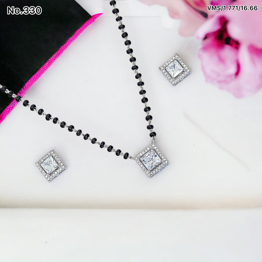 Silver Mangalsutra - V One Jewellery