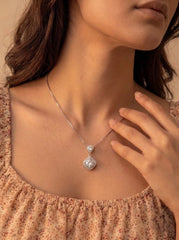 Moonlisse silver pendant set for women