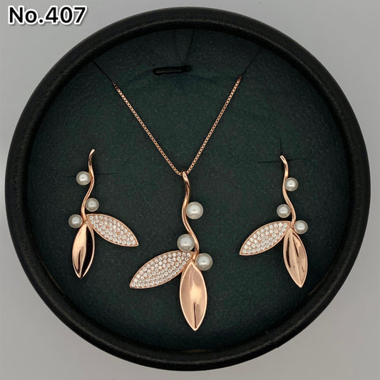 Silver Pendant Set - V One Jewellery