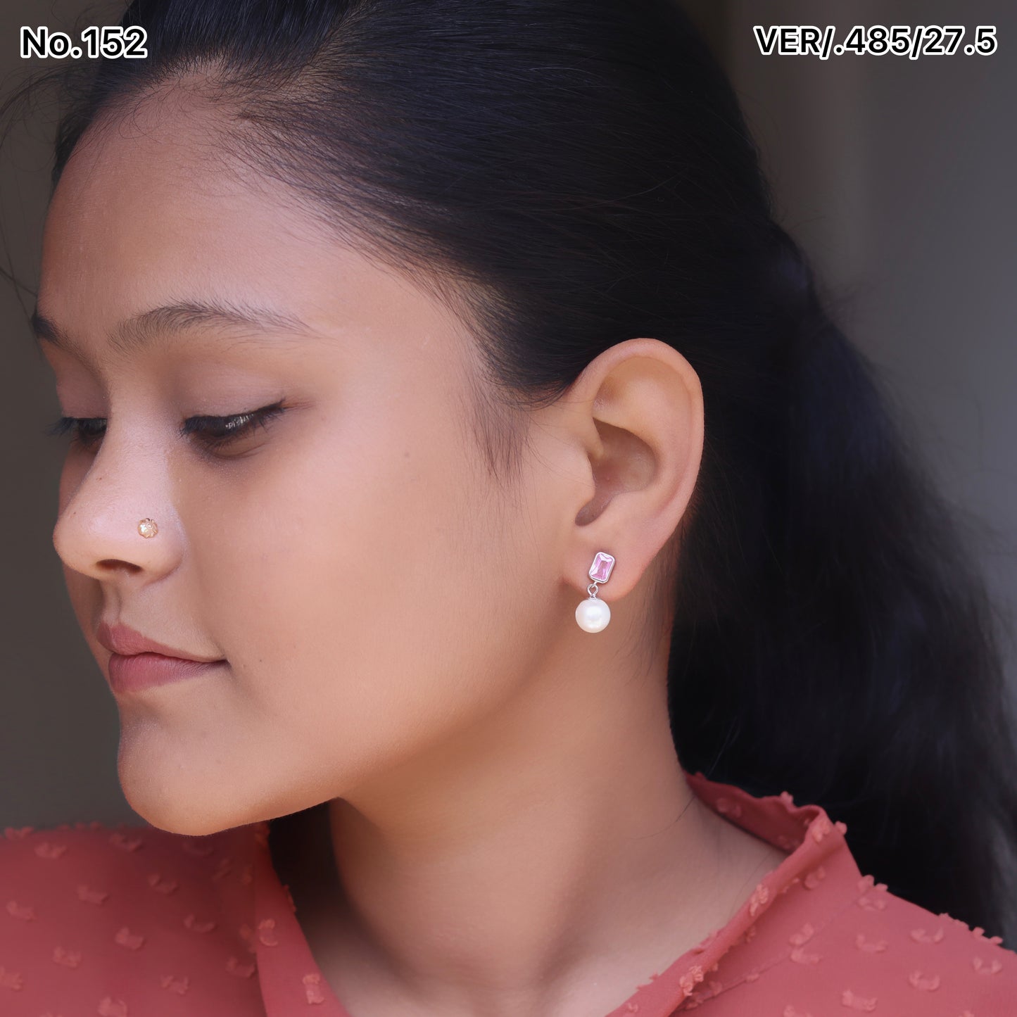 Silver Earrings for Women by V One Jewellery