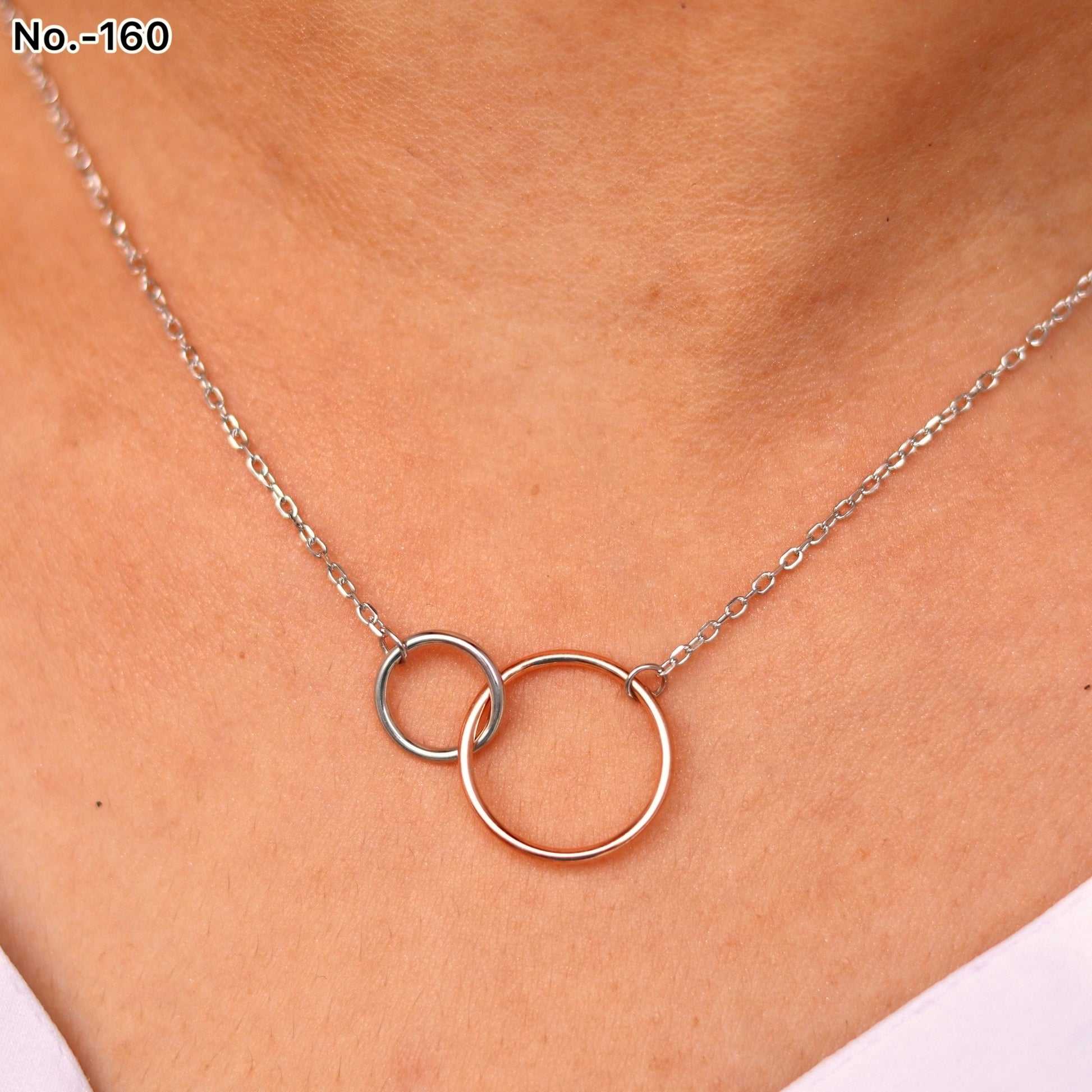 Silver Chain Pendant - V One Jewellery