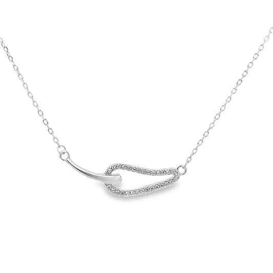 Silver Chain Pendant - V One Jewellery