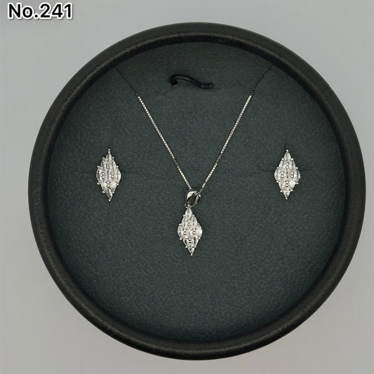 Silver Pendant Set - V One Jewellery