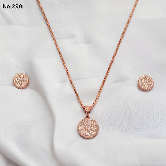 Silver Pendant Set - V One Jewellery