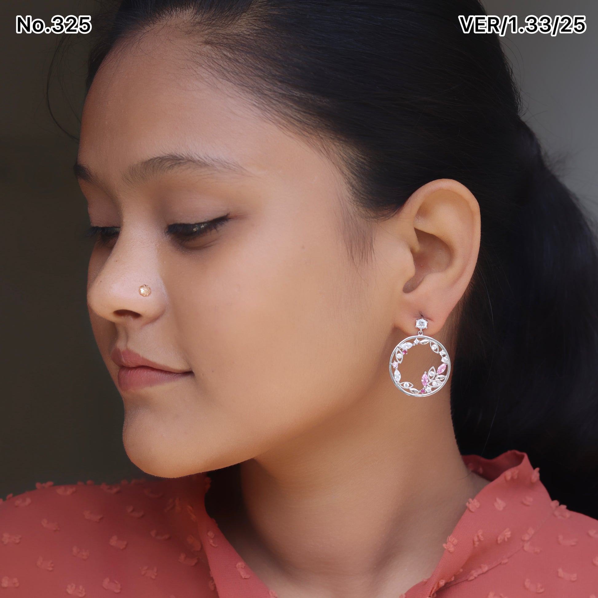 Silver Earrings for Women by V One Jewellery