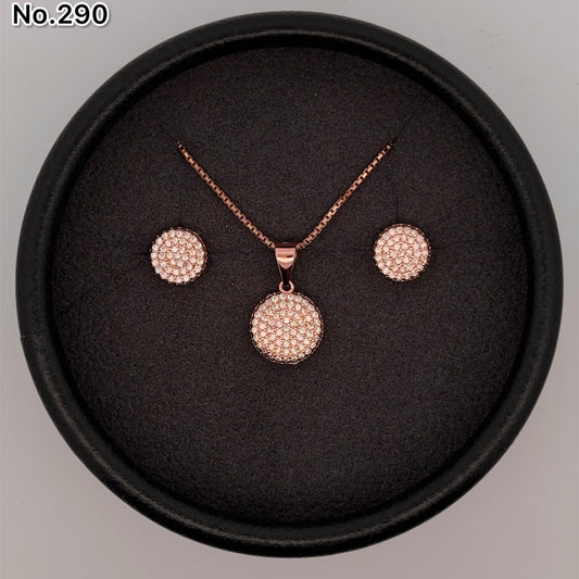 Silver Pendant Set - V One Jewellery