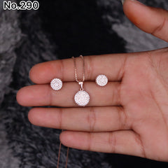Silver Pendant Set - V One Jewellery
