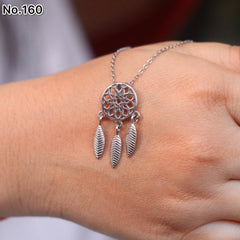 Silver Chain Pendant - V One Jewellery