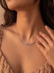Bhavya silver pendant set for women
